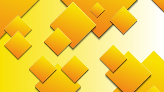 Fundo abstrato gradiente amarelo e branco com formato retangular