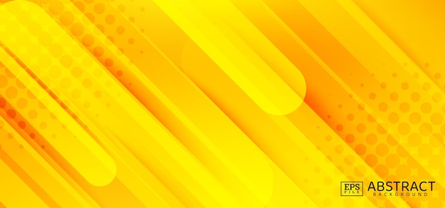 Vetor fundo abstrato gradiente em amarelo