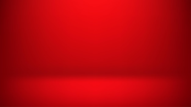 Fundo abstrato gradiente vermelho Fundo de estúdio simples e moderno