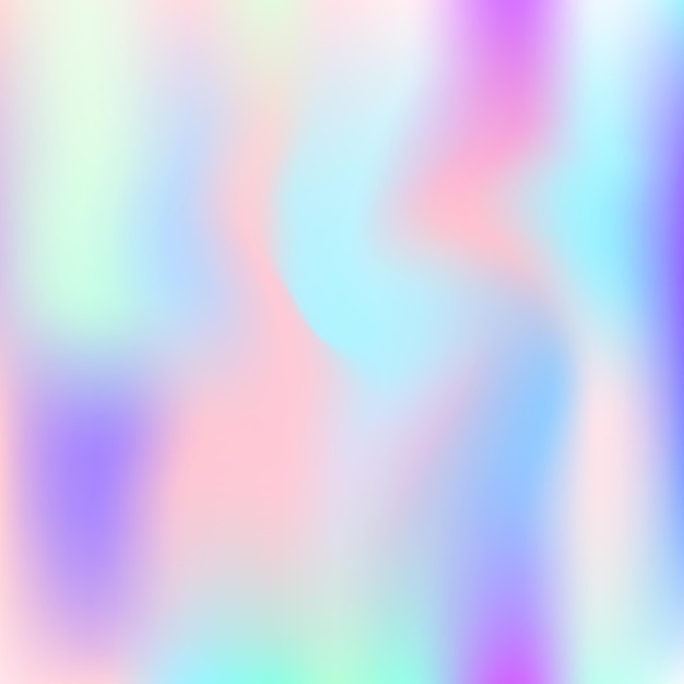 Fundo abstrato holográfico
