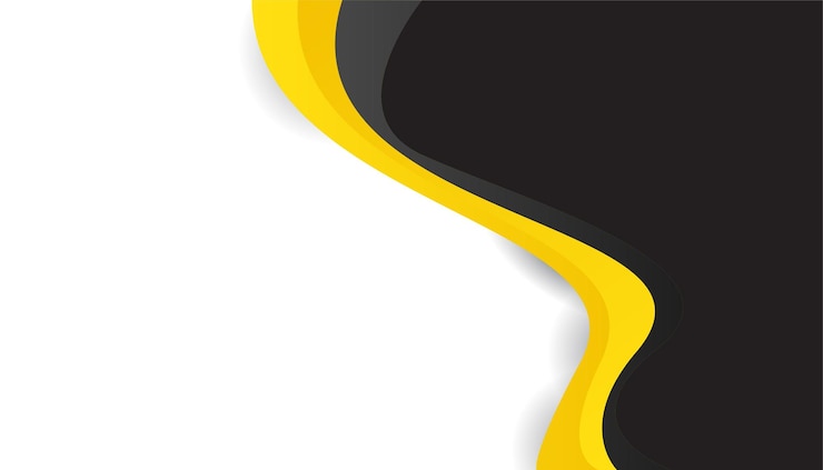 Vetor fundo abstrato laranja amarelo preto simples 3d moderno design para apresentação de cartão de visita, folheto de fundo, folheto, modelo de certificado, pano de fundo e banner