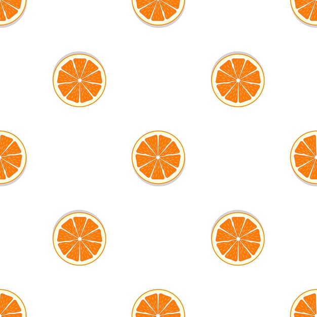 Fundo abstrato laranja padrão sem emenda