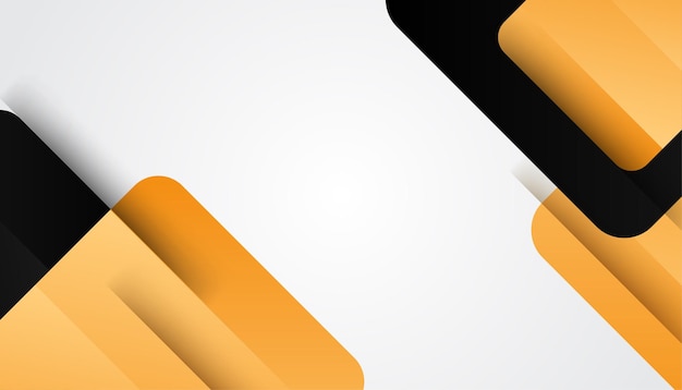 Fundo abstrato laranja preto 3D simples moderno Design para apresentação de cartão de visita, folheto de fundo, folheto, modelo de certificado, pano de fundo e banner