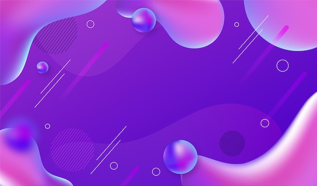 Fundo abstrato líquido em gradiente
