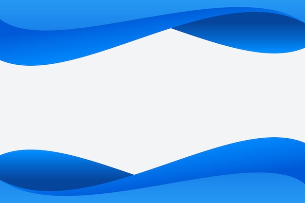 Fundo abstrato moderno com conceito ondulado ou líquido Cor azul gradiente