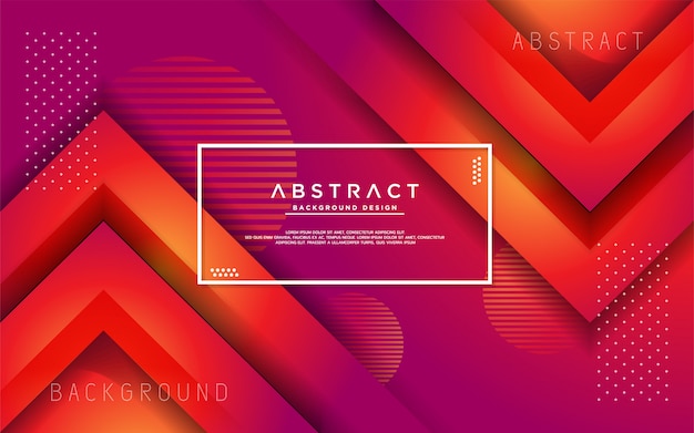 Fundo abstrato moderno gradiente triângulo 3d