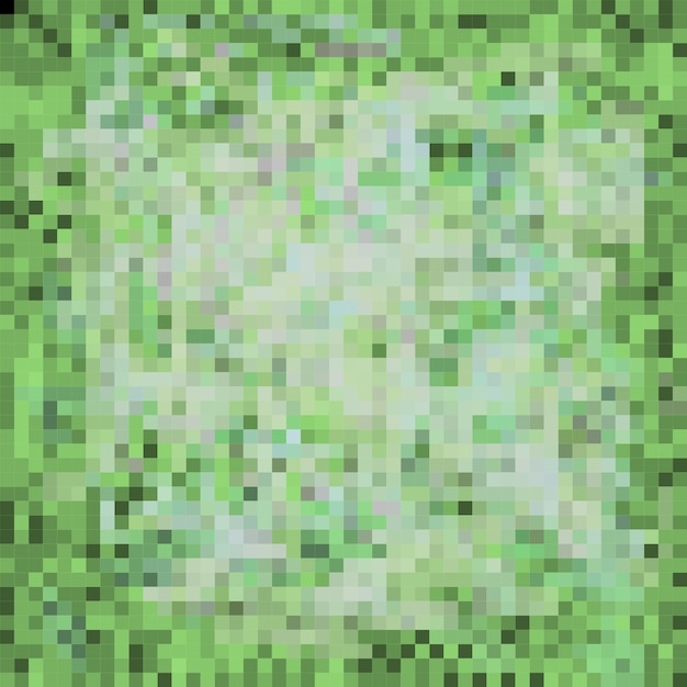 Fundo abstrato pixel verde