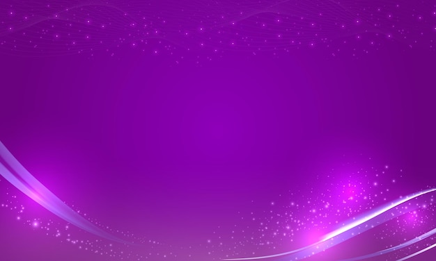 Fundo abstrato plano de cor roxa vetorial com ilustração vetorial de efeitos de luz