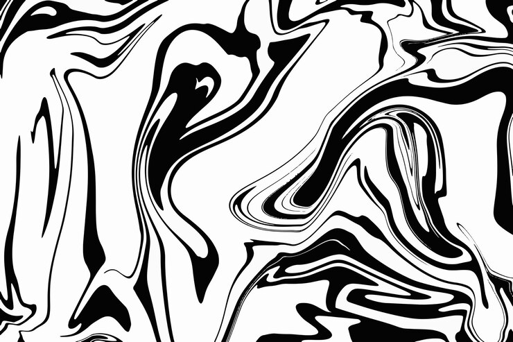 Vetor fundo abstrato preto e branco liquidificar