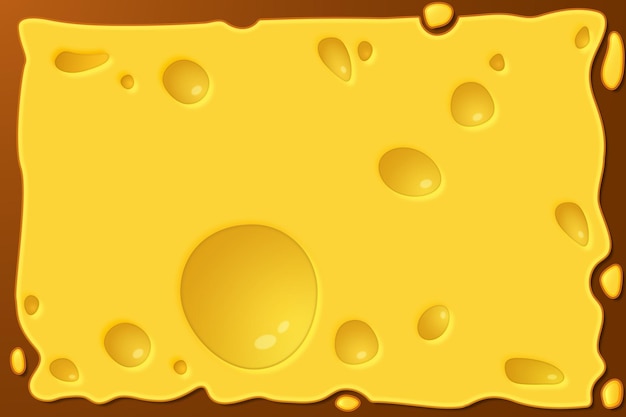 Vetor fundo abstrato realista de queijo doce