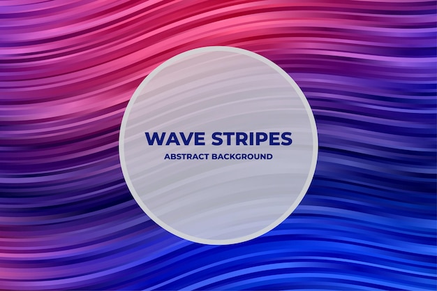 Fundo abstrato Wave Stripe