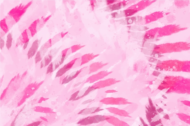 Vetor fundo aquarela rosa tie-dye