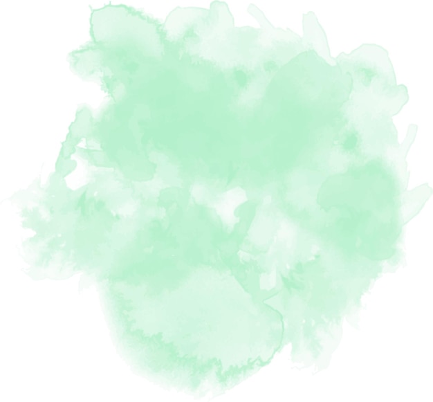 Vetor fundo aquarela verde