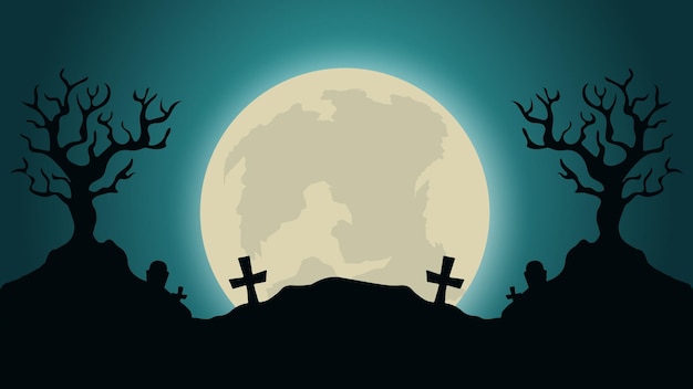 Fundo assustador dia das bruxas