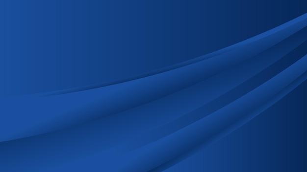 fundo azul abstrato com linha curva para banner do site e design gráfico moderno