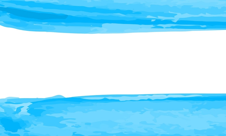 Vetor fundo azul aquarela abstrato com lugar para o seu texto