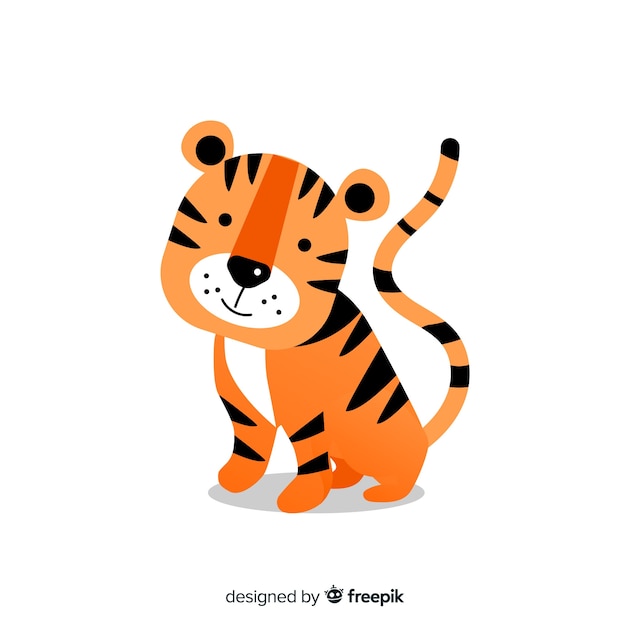 Fundo bonito tigre