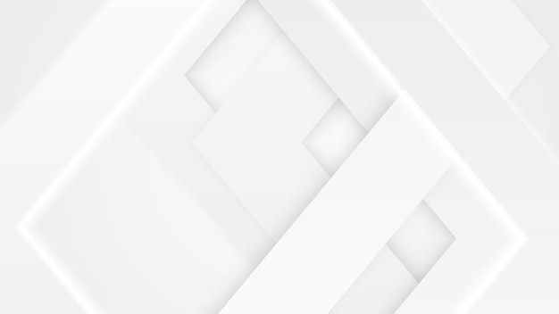 Vetor fundo branco abstrato com conceito corporativo de negócios poligonais de alta tecnologia cinza