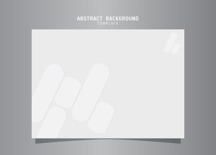 Vetor fundo branco abstrato e elegante