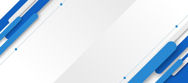 Vetor fundo branco com elemento azul