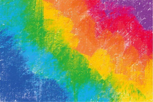 Fundo colorido do arco-íris aquarela