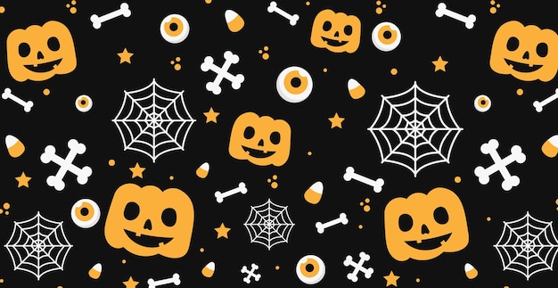 Fundo colorido para o feriado de halloween vetor grátis