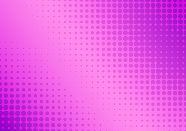 Fundo com padrão de meio-tom e gradiente roxo