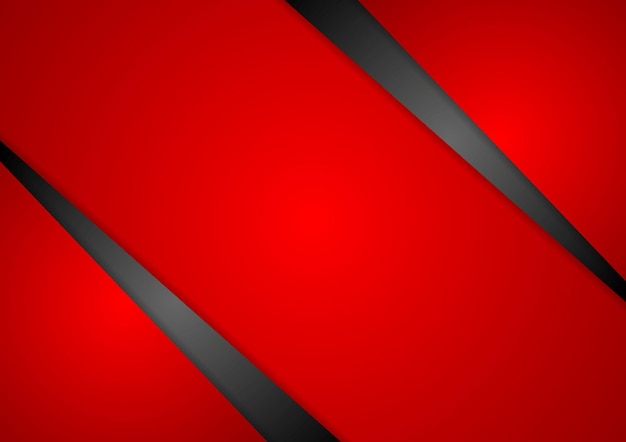 Fundo corporativo vermelho abstrato. Desenho vetorial