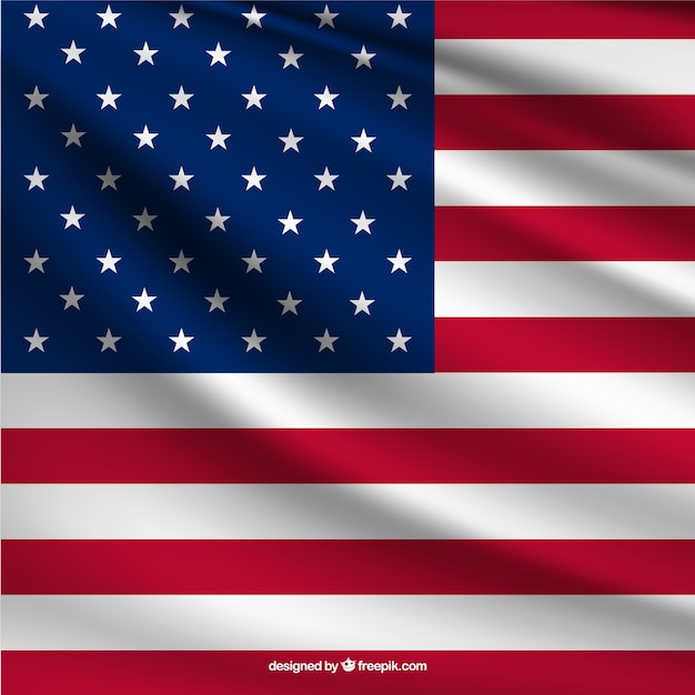 Fundo da bandeira americana