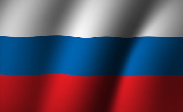 Fundo da bandeira da Rússia