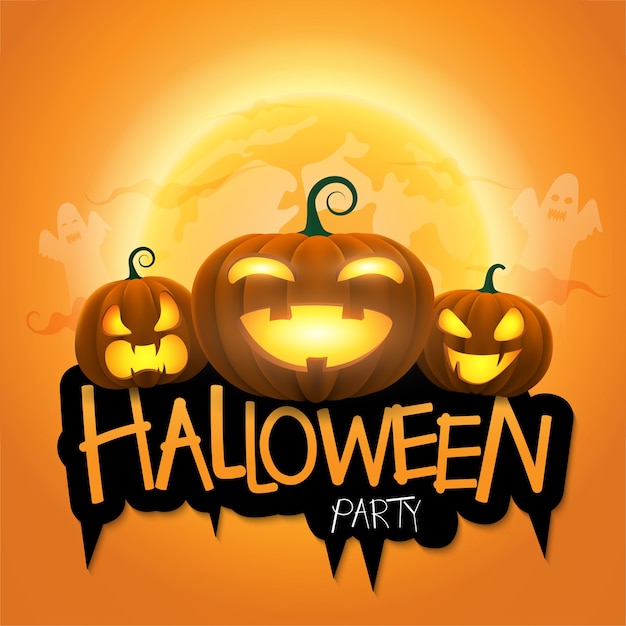 Fundo da festa de Halloween