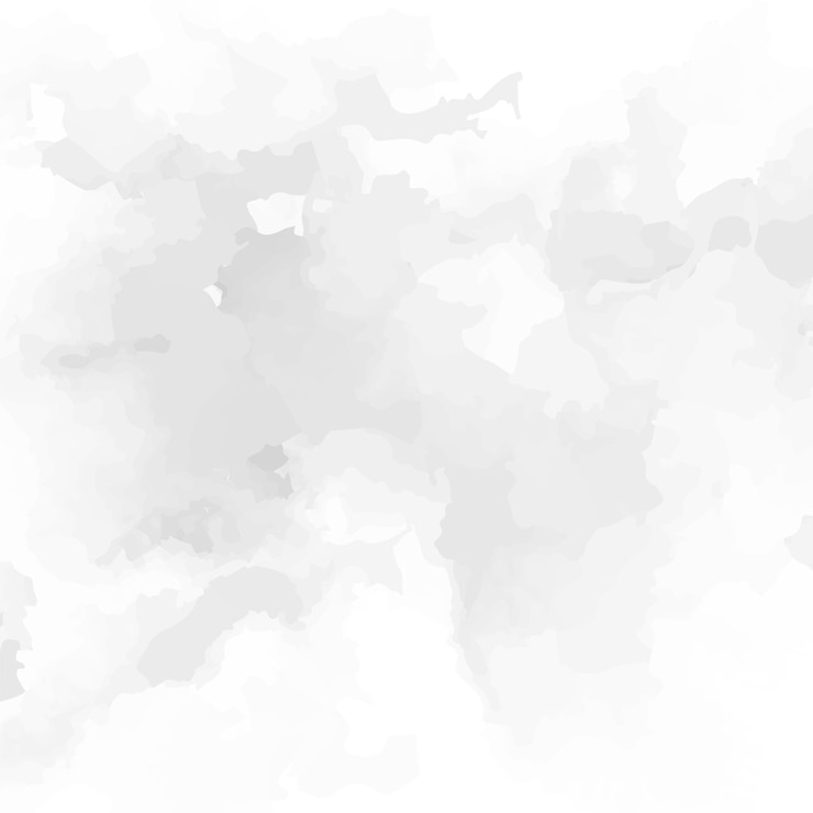 Vetor fundo de aquarela cinza claro delicado padrão de aquarela pastel claro