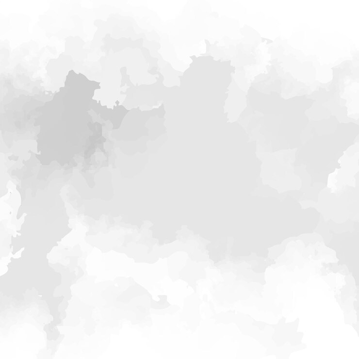 Vetor fundo de aquarela cinza claro delicado padrão de aquarela pastel claro