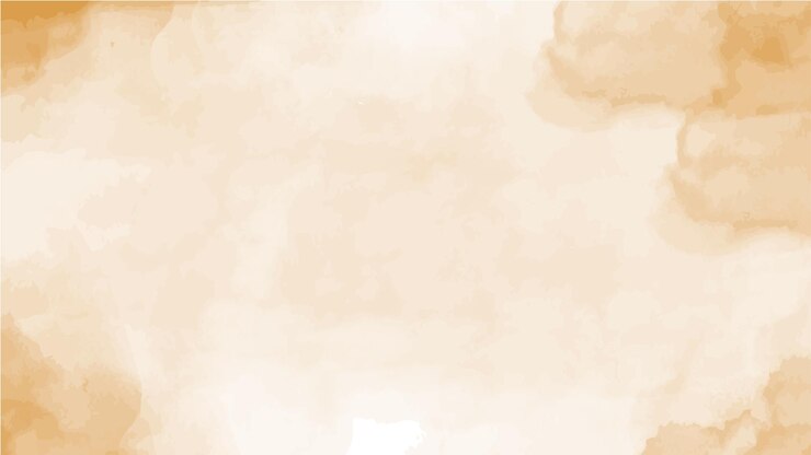 Fundo de aquarela pastel naranja nublado