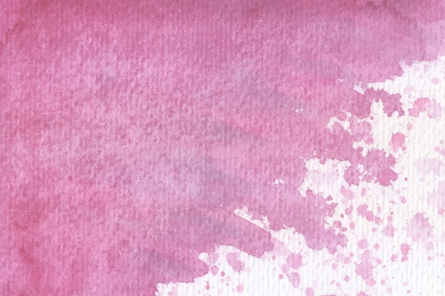 Vetor fundo de aquarela rosa vibrante