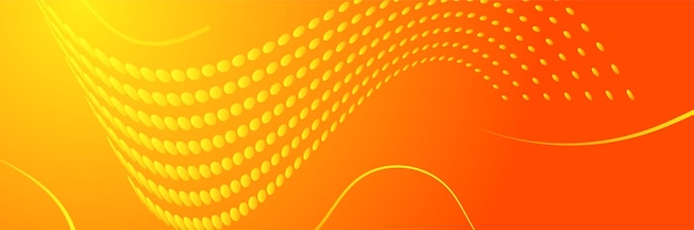 Vetor fundo de banner laranja vermelho moderno