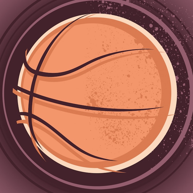 Fundo de basquete