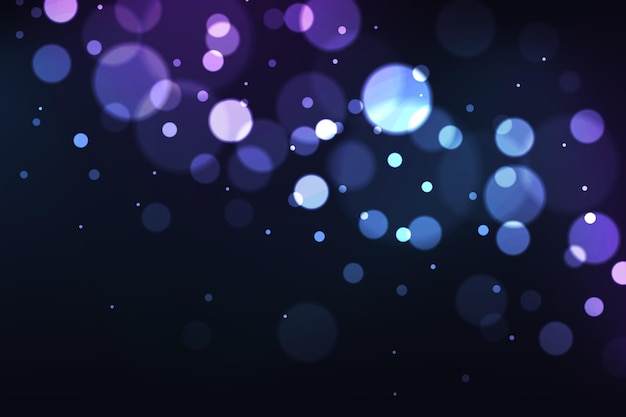 Fundo de bokeh realista