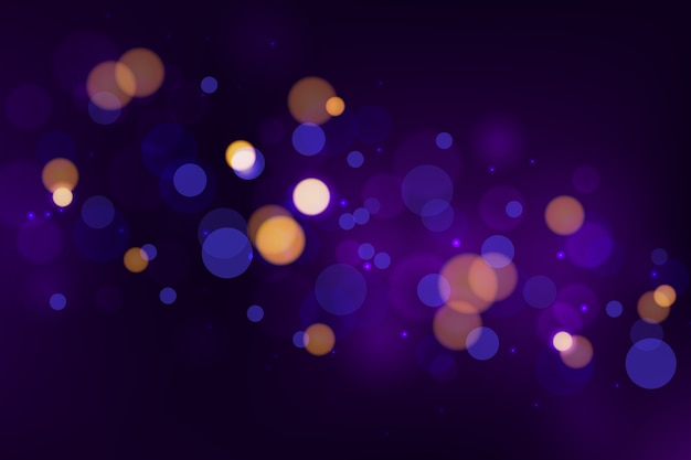 Fundo de bokeh realista