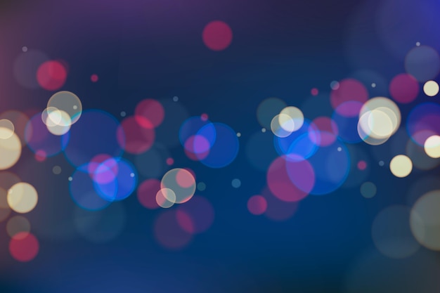 Fundo de bokeh realista