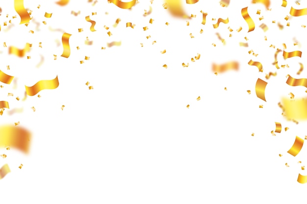 Fundo de brilho dourado em gradiente