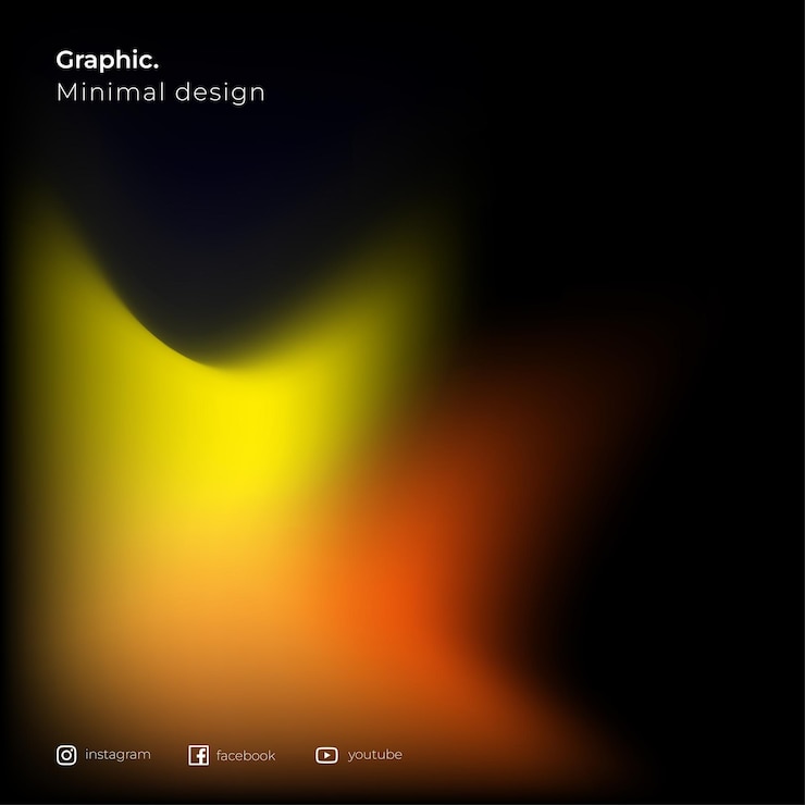 Vetor fundo de cartaz de gradiente de malha líquido desfocado fluido design minimalista brilhante decoração de banner macio