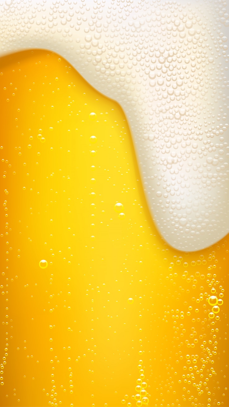 Fundo de cerveja lager