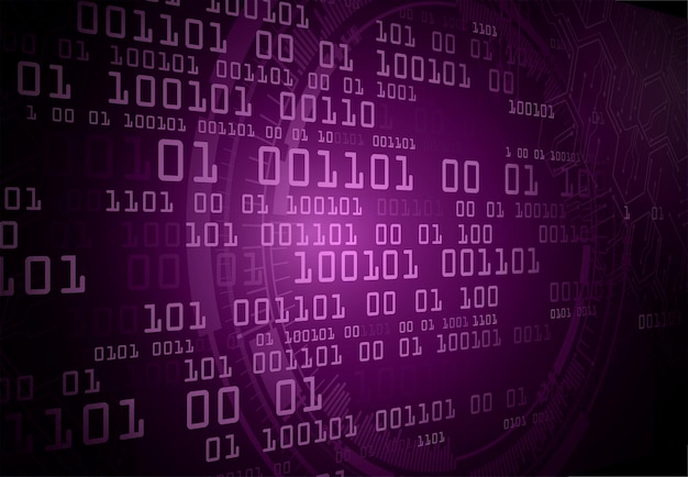 fundo de conceito de tecnologia futura de circuito cibernético