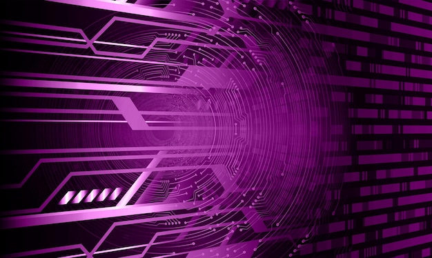 fundo de conceito de tecnologia futura de circuito cibernético