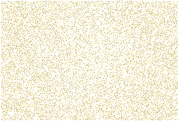 Vetor fundo de confete estrela clássico com glitter dourado