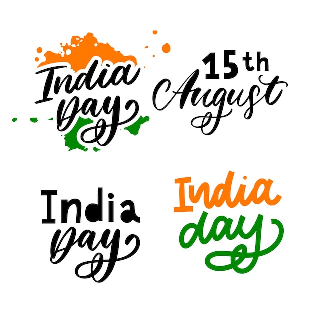 Fundo de cor da bandeira nacional indiana criativa com Ashoka Wheel Elegant Poster Banner ou design de folheto para 15 de agosto feliz celebração do Dia da Independência