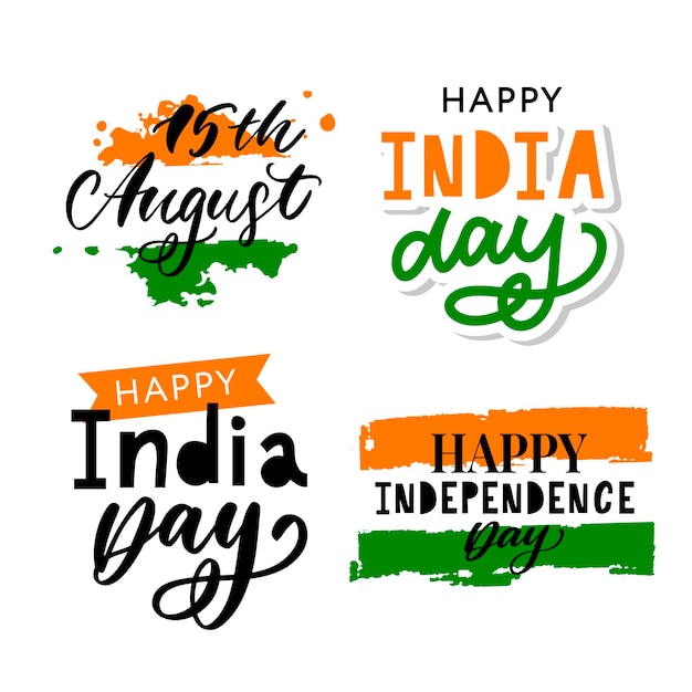 Fundo de cor da bandeira nacional indiana criativa com Ashoka Wheel Elegant Poster Banner ou design de folheto para 15 de agosto feliz celebração do Dia da Independência