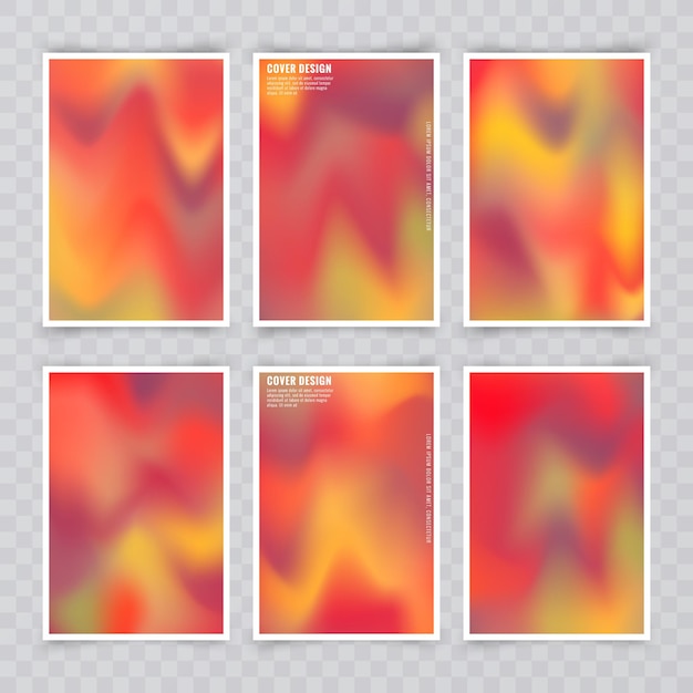 Fundo de cor de malha de gradiente borrado abstrato. fundo moderno gradiente de mistura de cores suaves e suave, formato vetorial