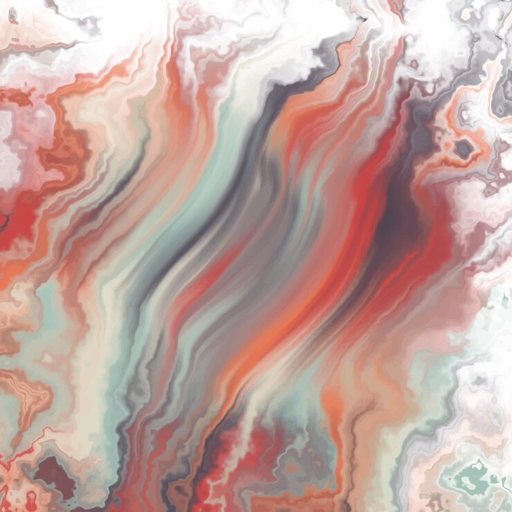 Vetor fundo de cores fluidas criativas design moderno